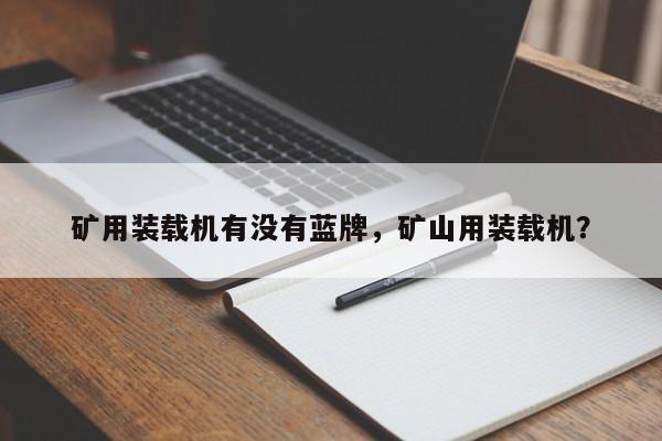 礦用裝載機(jī)有沒有藍(lán)牌，礦山用裝載機(jī)？